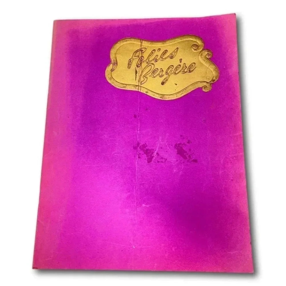 Folies  Bergere Theater Souvenir Brochure‎ 1940s AE Whily-Tell 3rd edition